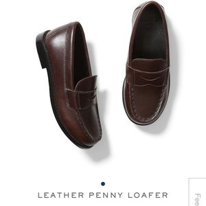 Janie & Jack -Leather Penny Loafers